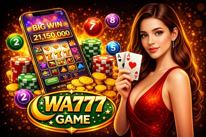 Winning moment with WA777 Game